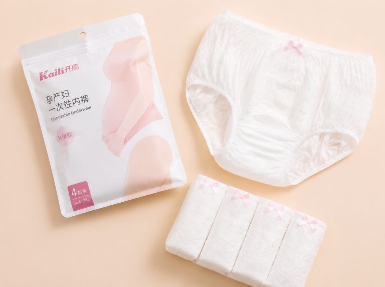 酒泉纯棉高腰孕妇一次性内裤
